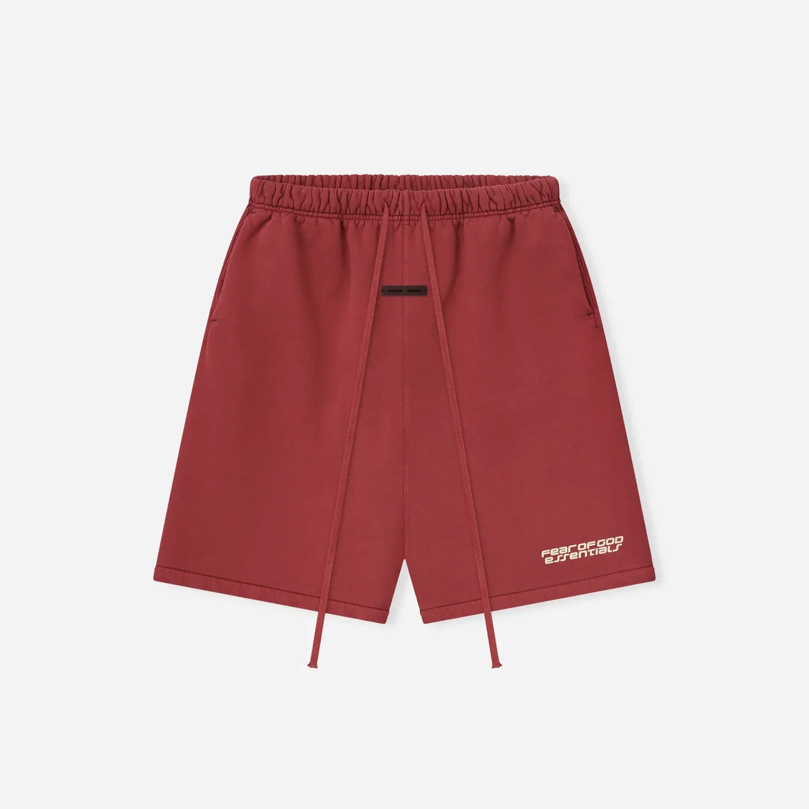 Fear Of God Essentials Relaxed Sweatshort Crimson