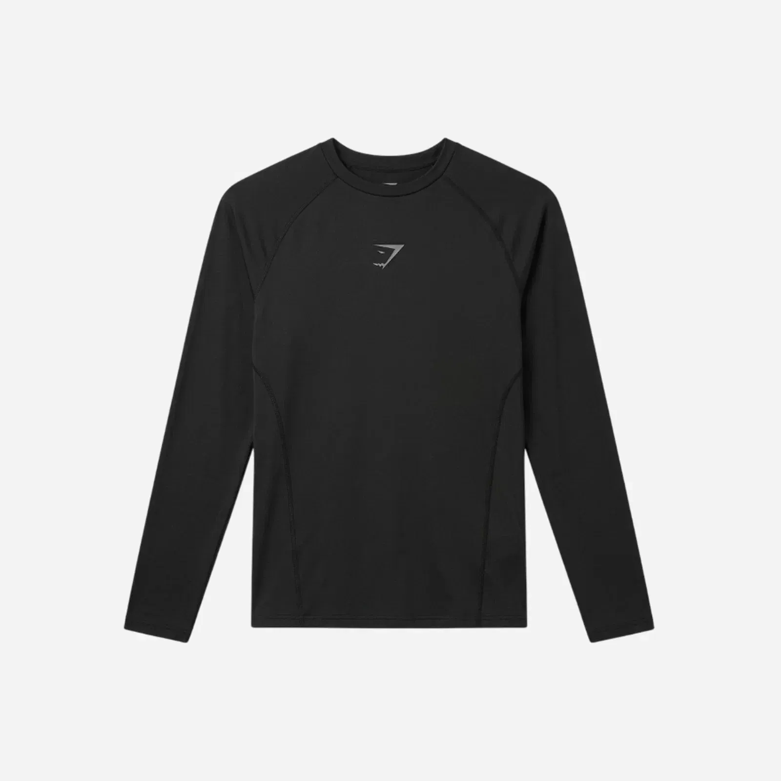 Gymshark Element Baselayer Long Sleeve T-Shirt Black Compression Fit