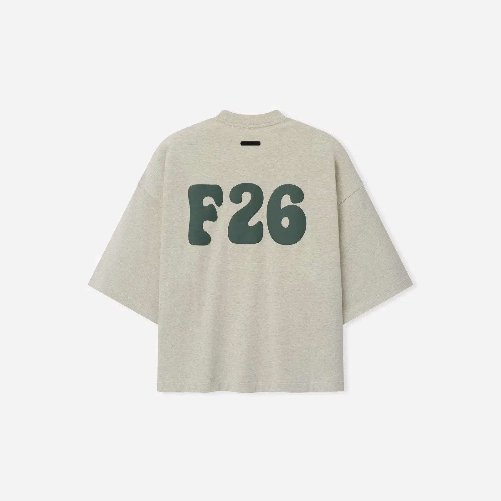 Fear Of God Essentials Merch T-Shirt Boxy Fit Vanilla Heather