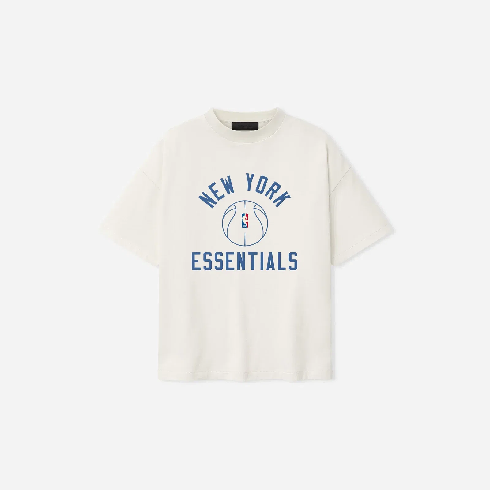 Fear Of God Essentials Knicks X Barkley Hendricks 90s Tee Ivory