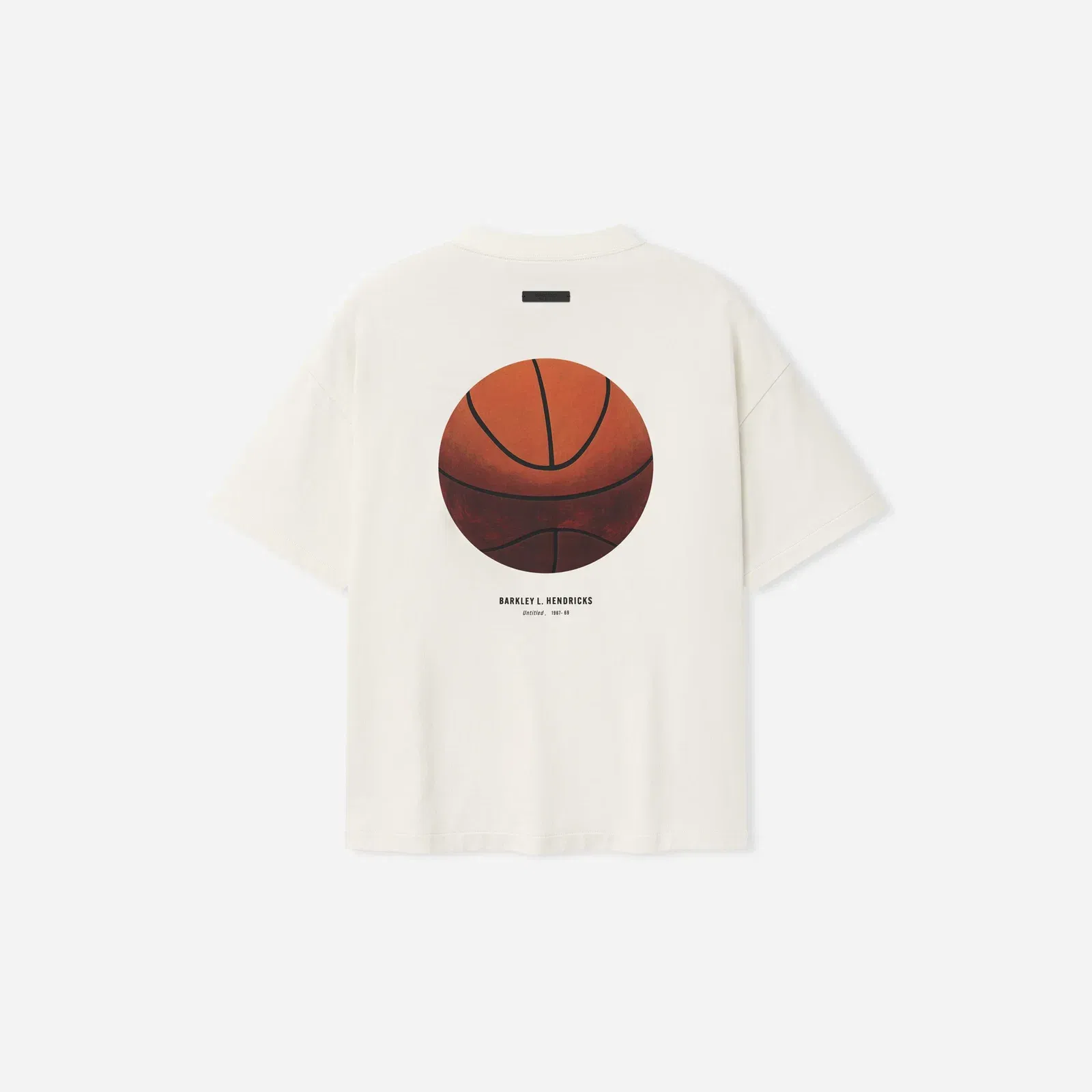 Fear Of God Essentials Knicks X Barkley Hendricks 90s Tee Ivory