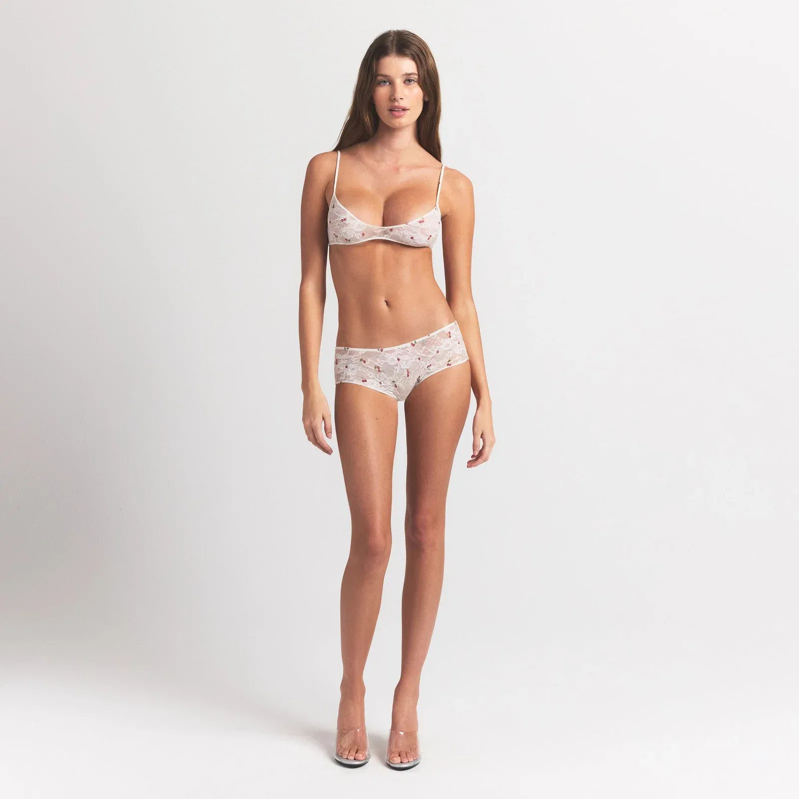 Stretch Lace Skimpy Scoop Bralette