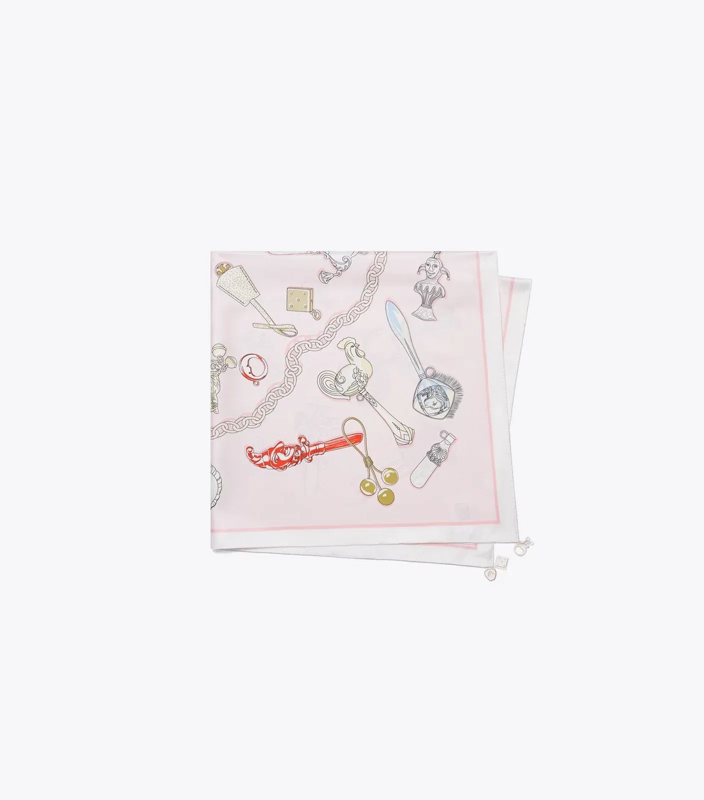 Rattles Silk Square Scarf