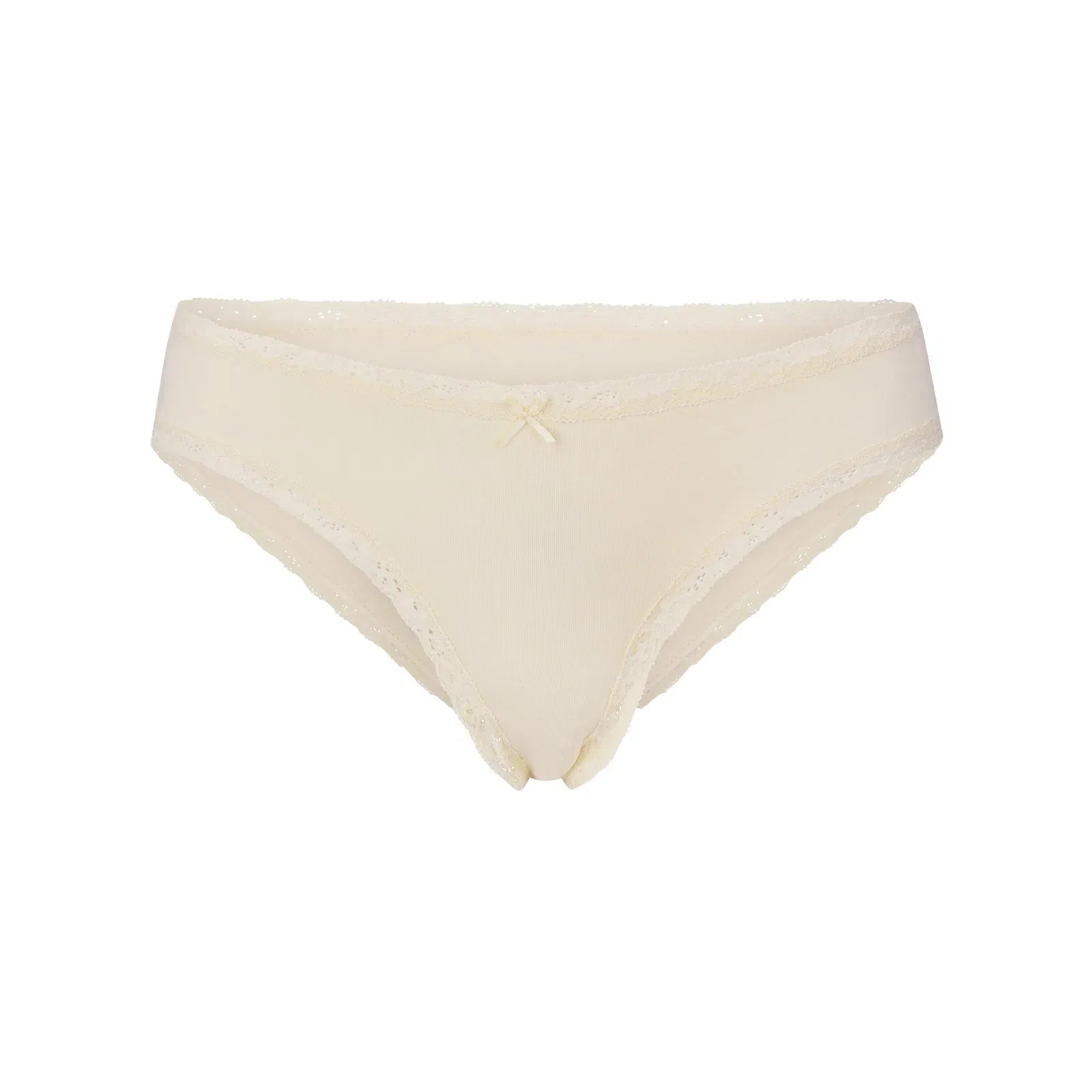 Lightweight Cotton Lace Brief