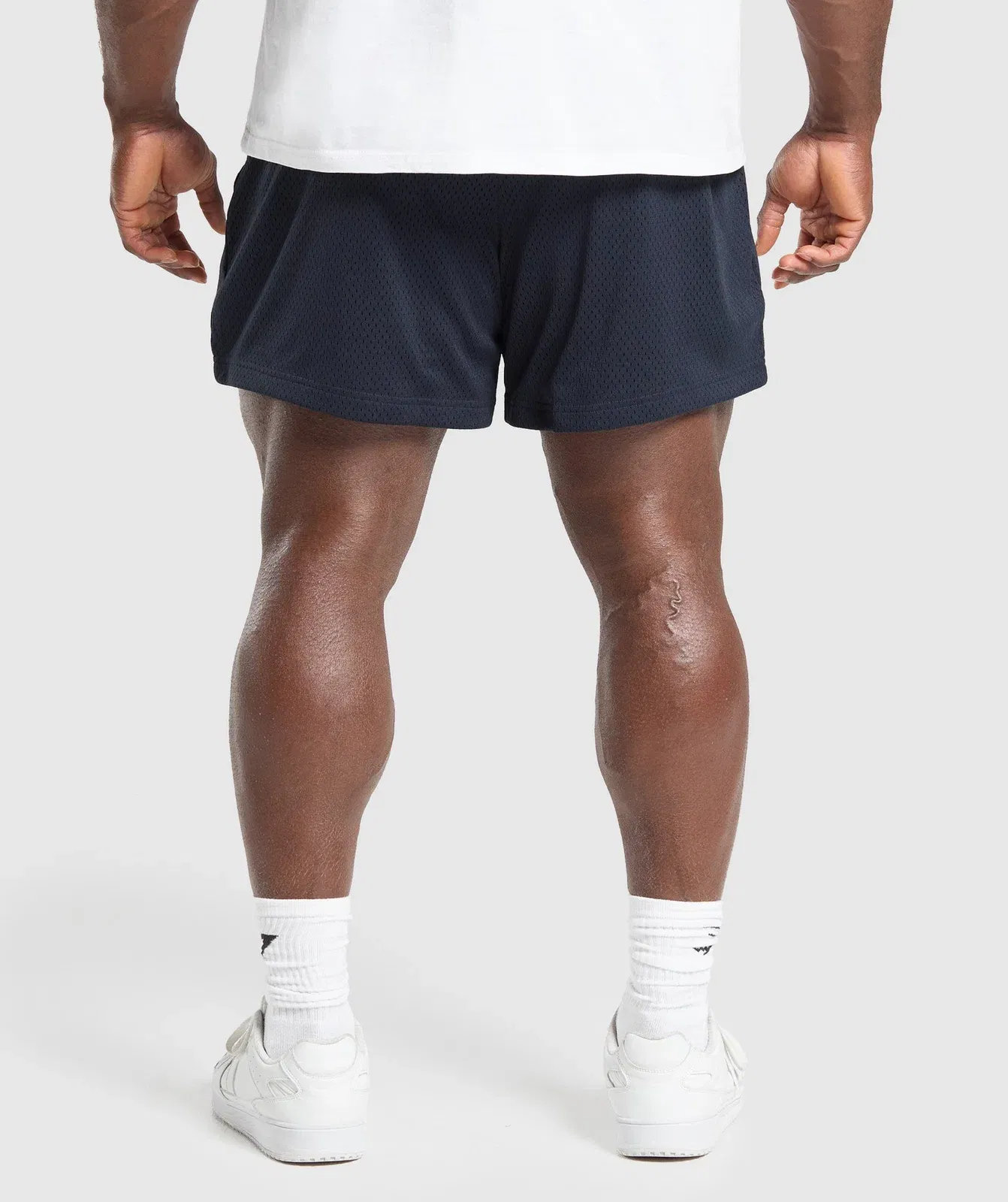 Gymshark Lifting Mesh 5" Shorts - Heavy Blue