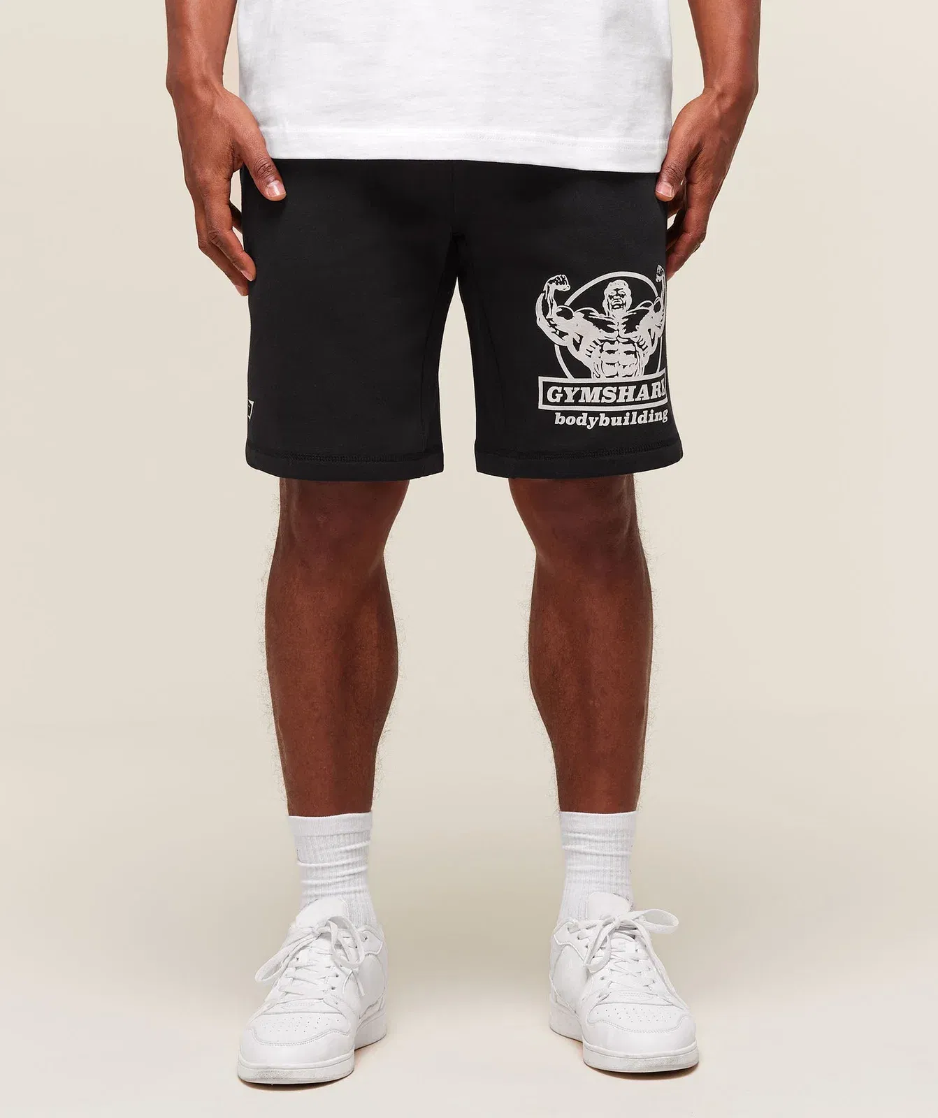Gymshark Double Bicep 9" Shorts - Black