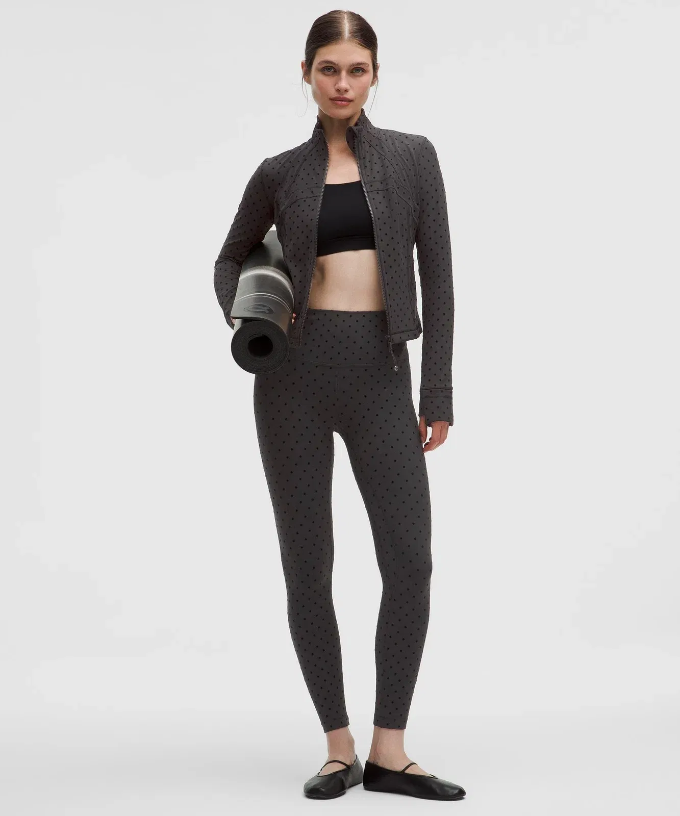 Define Cropped Jacket Nulu *Flocked
