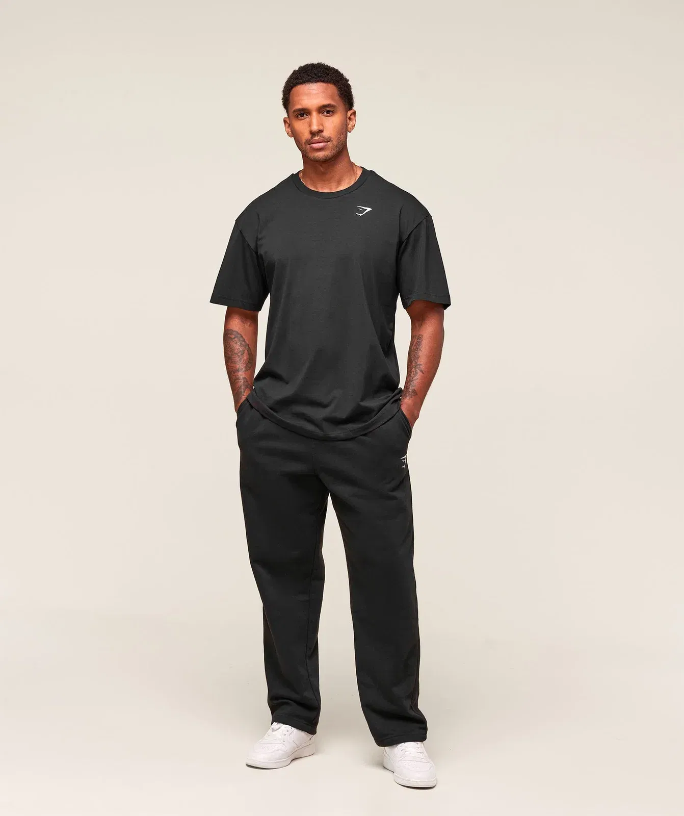 Gymshark Essential Oversized T-Shirt - Black