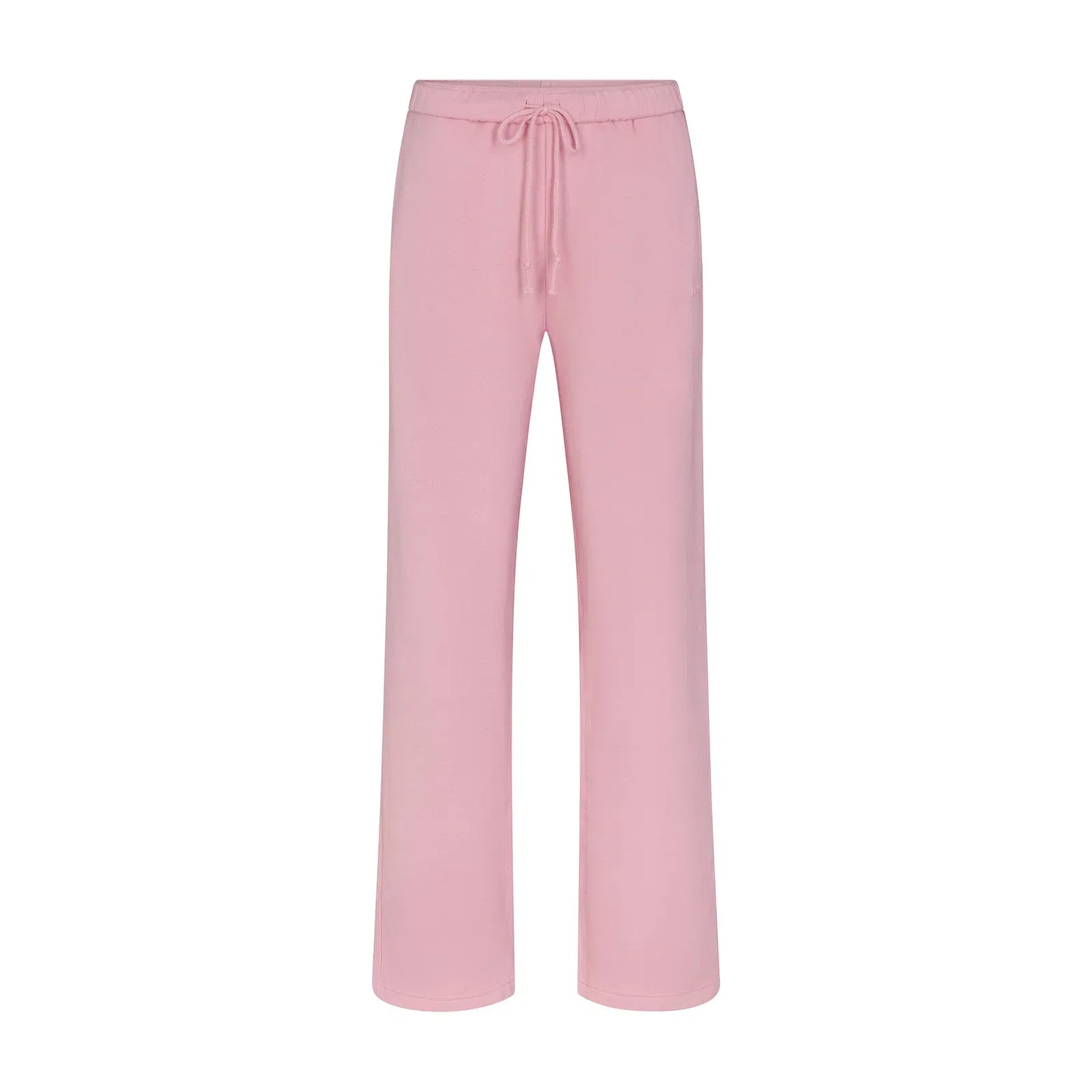 Cotton Fleece Logo Classic Straight Leg Pant