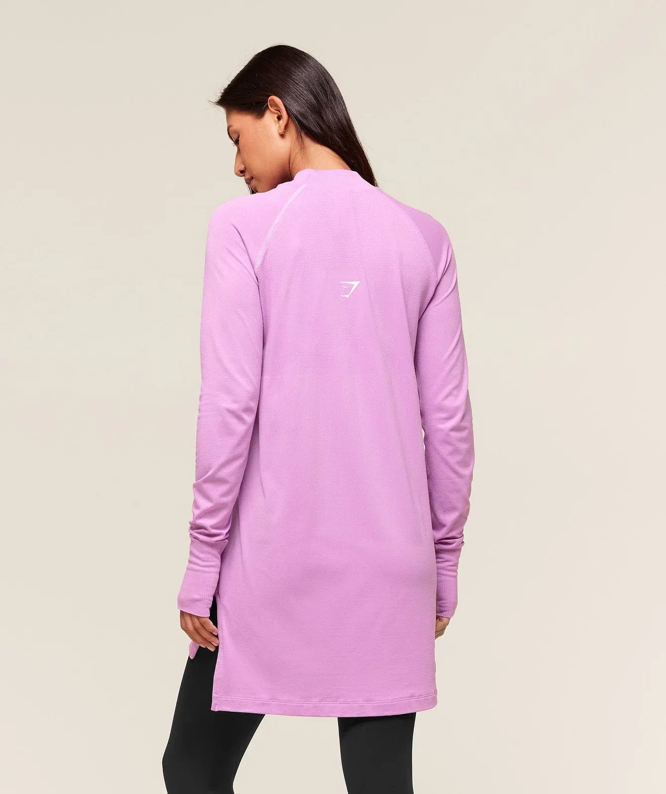 Gymshark Vital Long Line Top - Sour Pink Marl