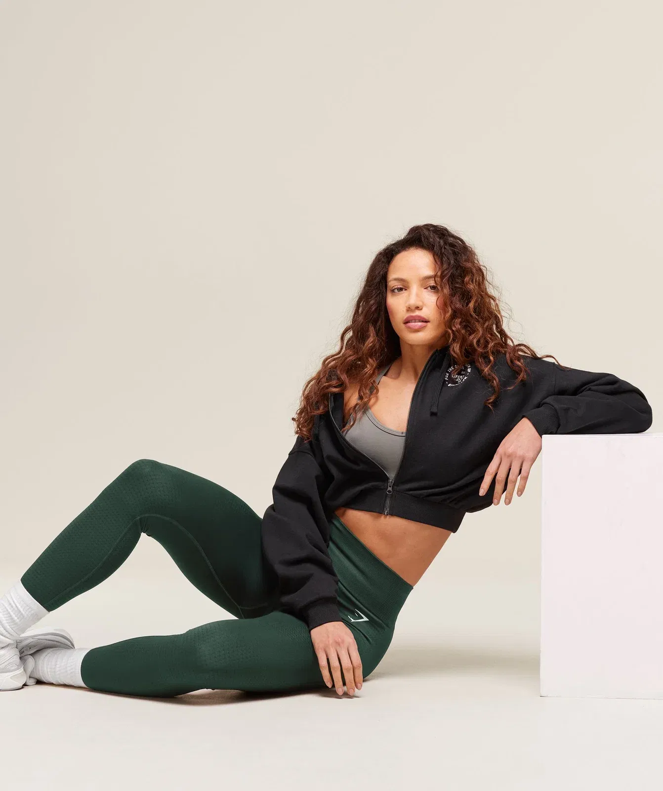 Gymshark Vital Leggings - Woodland Green Marl