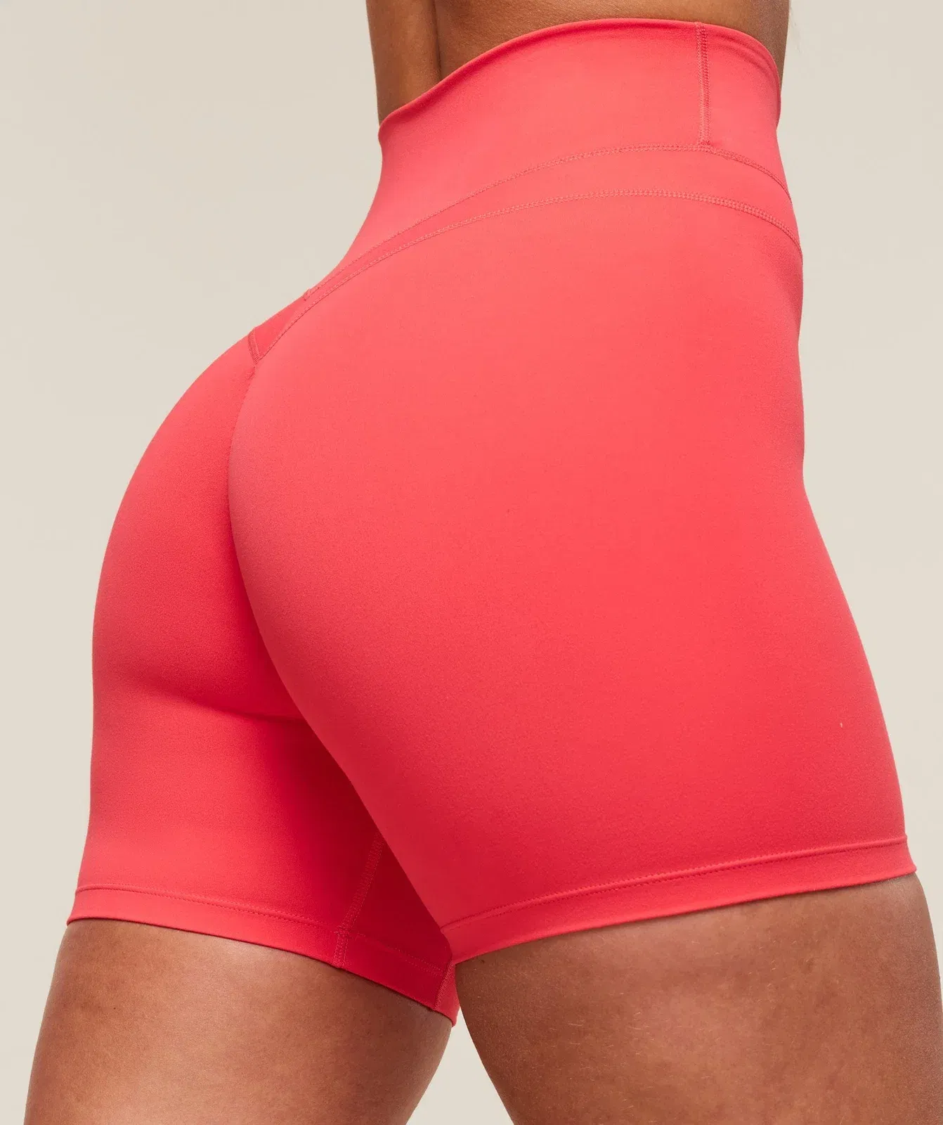 Gymshark Whitney Shorts - Coral Red
