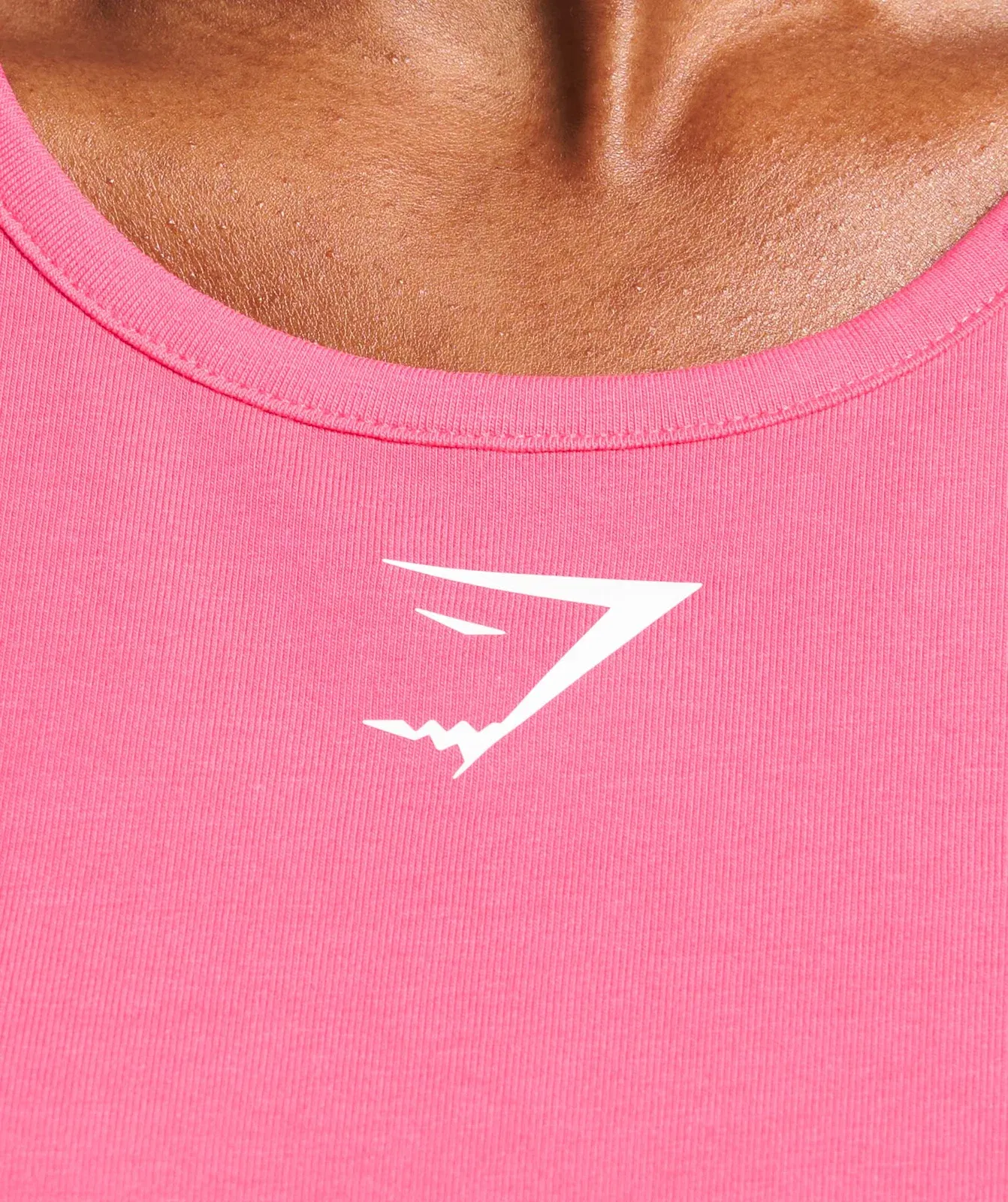 Gymshark Training Cotton Tank - Freak Out Pink