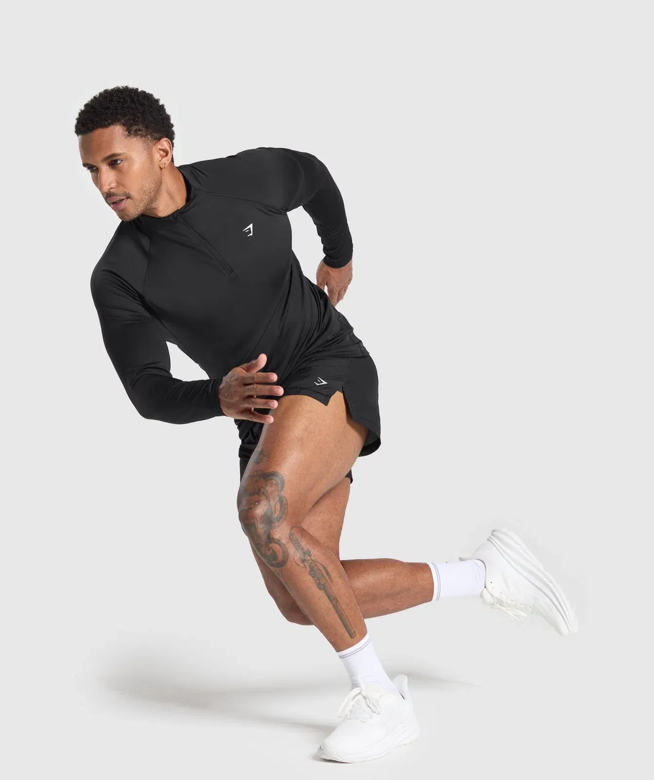 Gymshark Performance 1/4 Zip - Black