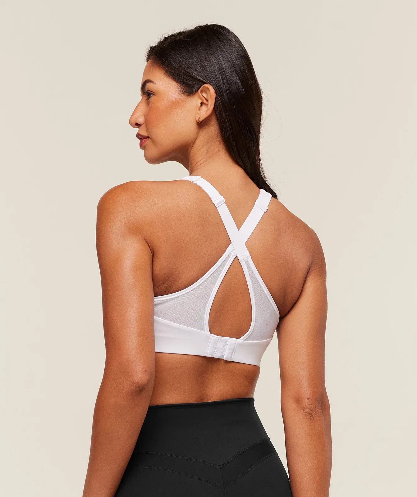 Gymshark Alpha High Support Sports Bra - White