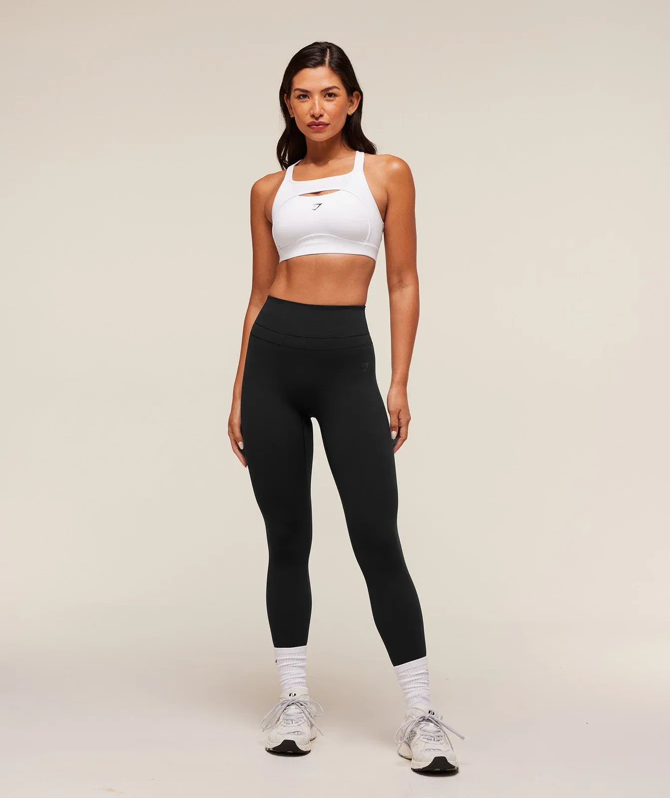 Gymshark Alpha High Support Sports Bra - White