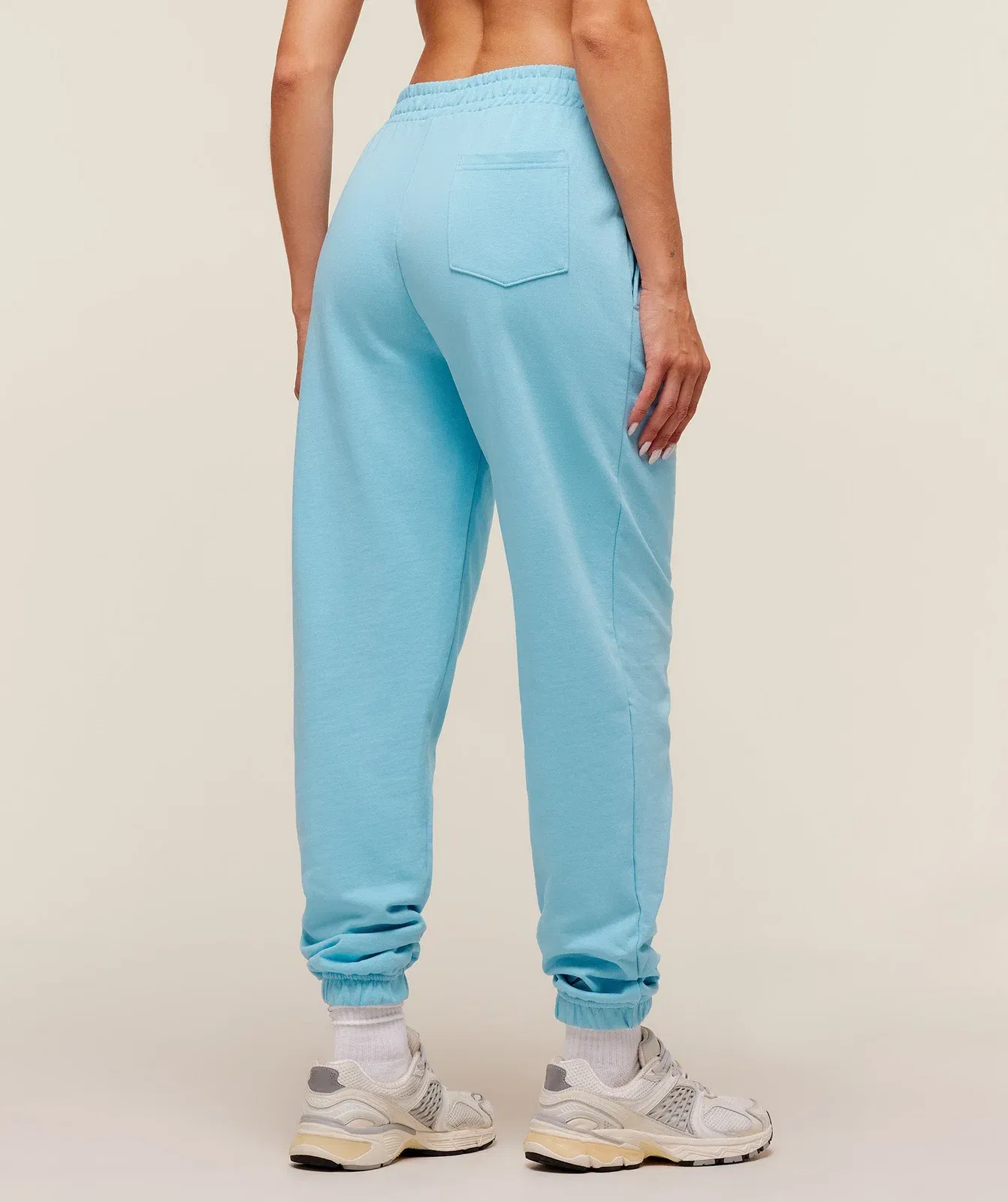 Gymshark Collegiate Graphic Joggers - Athletic Light Blue
