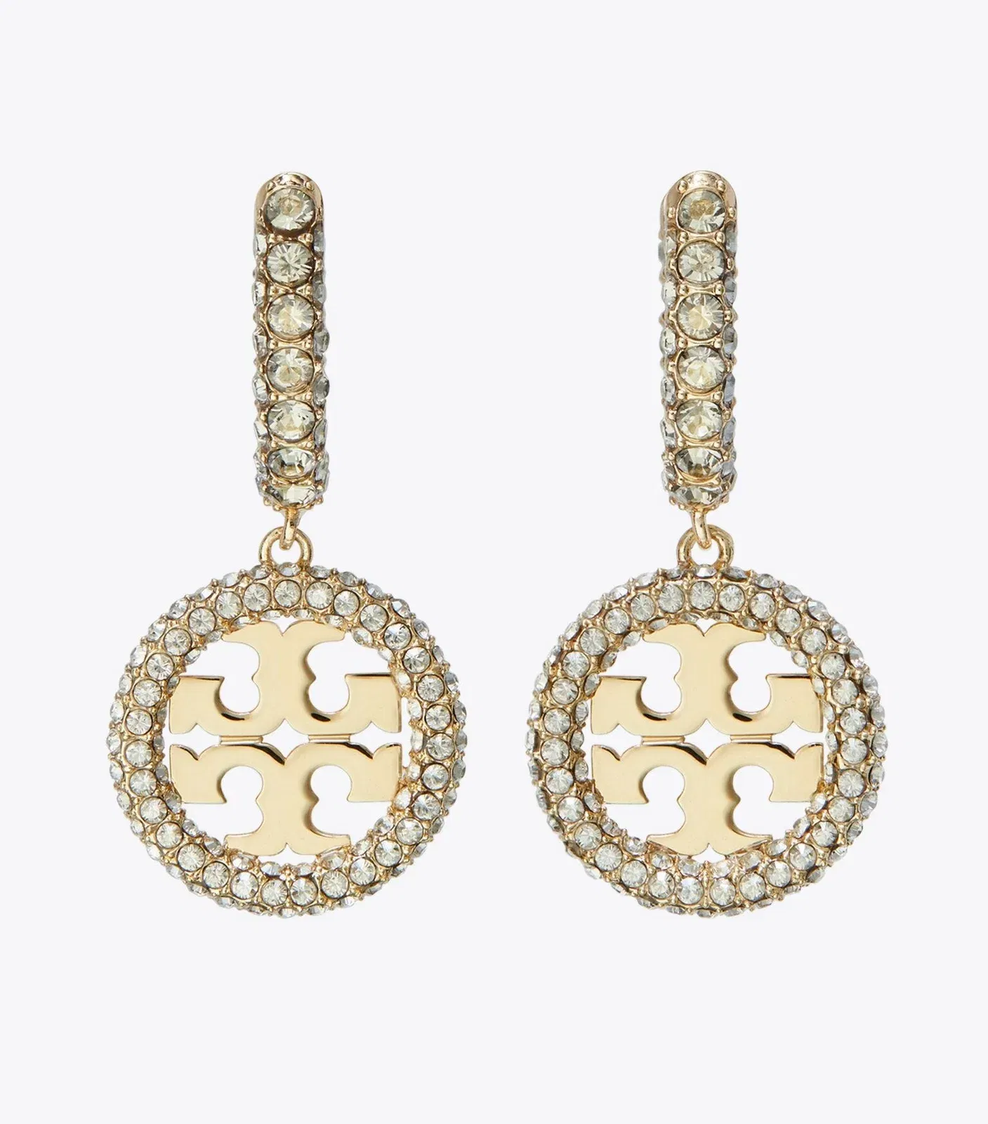 Miller Pavé Huggie Hoop Earring
