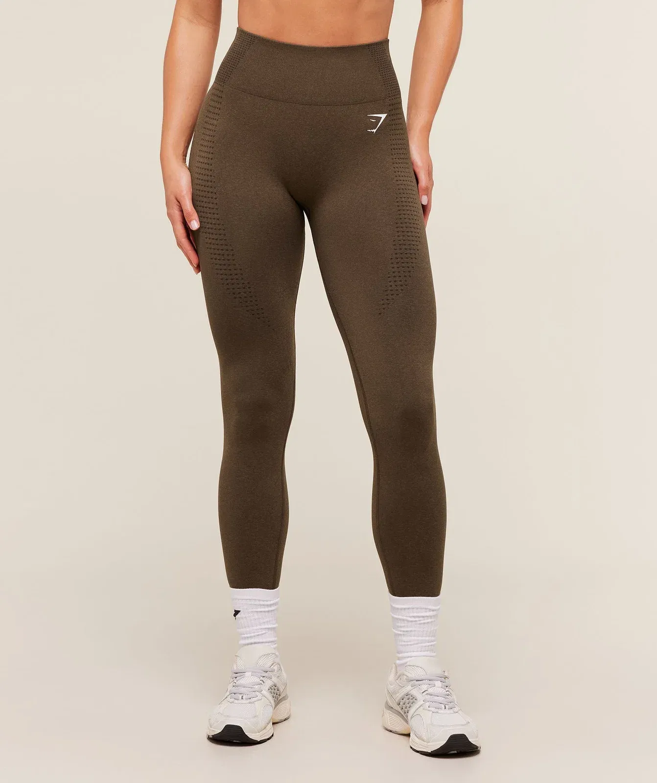 Gymshark Vital Soft Leggings - Espresso Marl