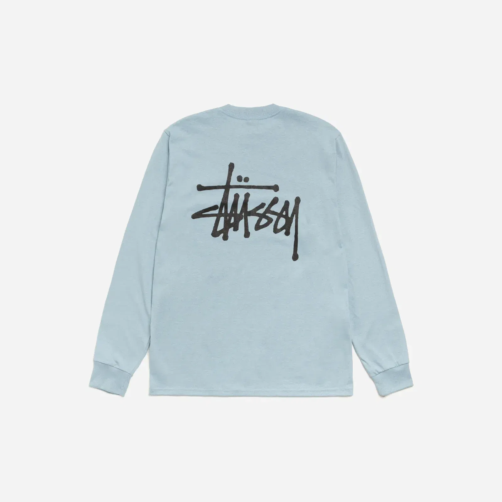 Stussy Basic Long Sleeve T-Shirt Slate