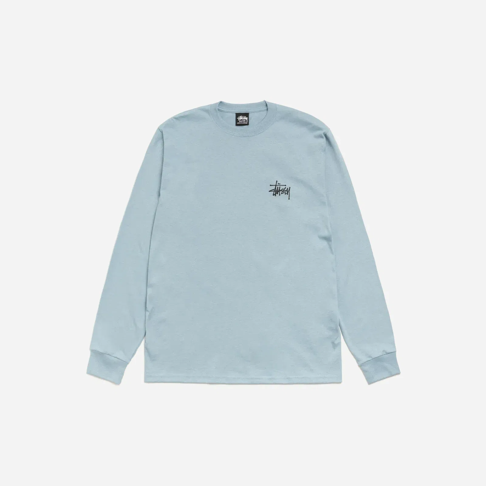 Stussy Basic Long Sleeve T-Shirt Slate