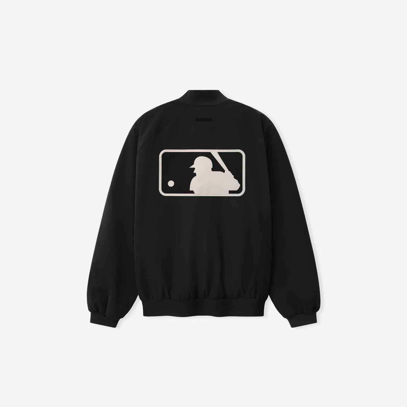 Fear Of God Essentials MLB Full Zip Bomber Black