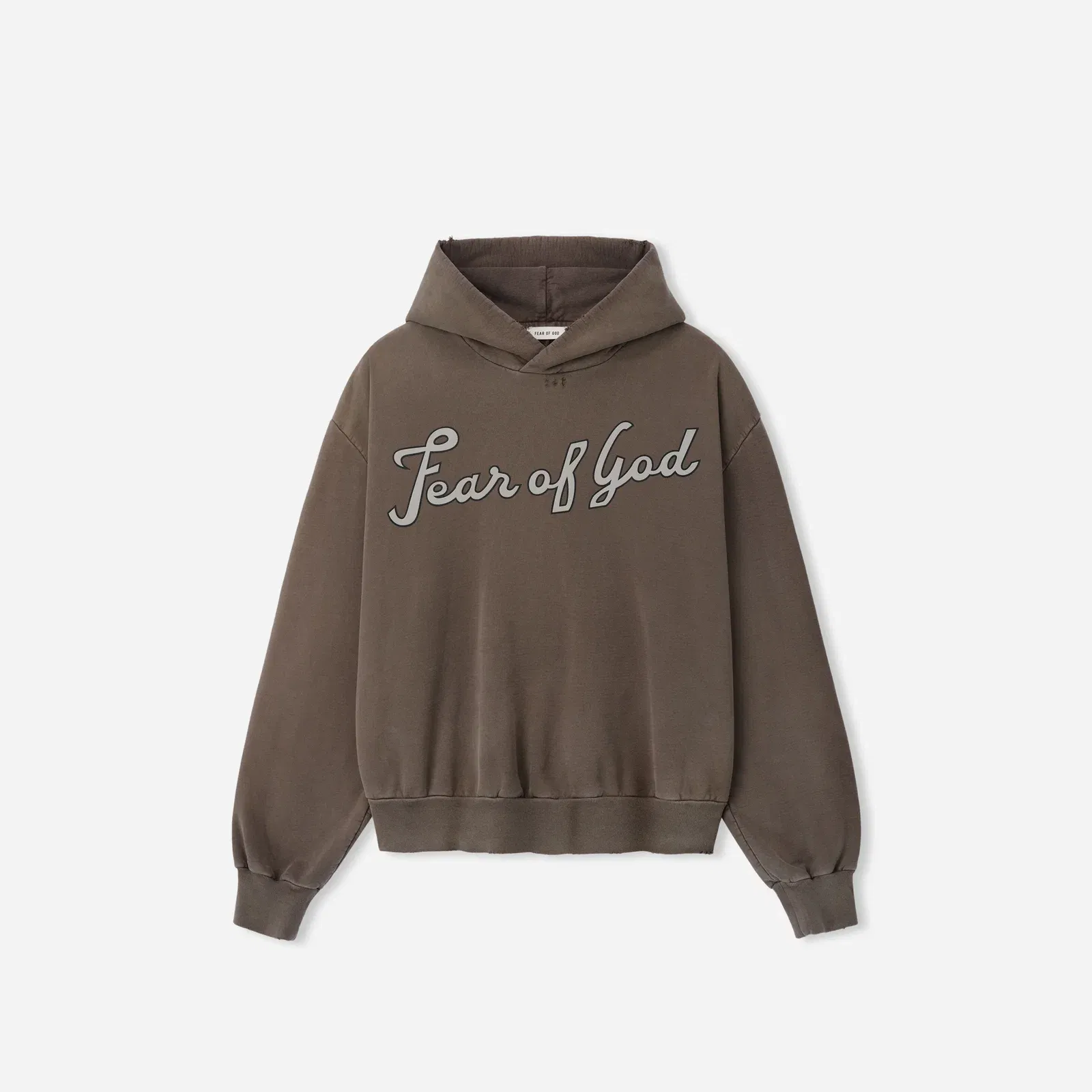 Fear Of God 26 Classic Half Raglan Hoodie Faded Brown
