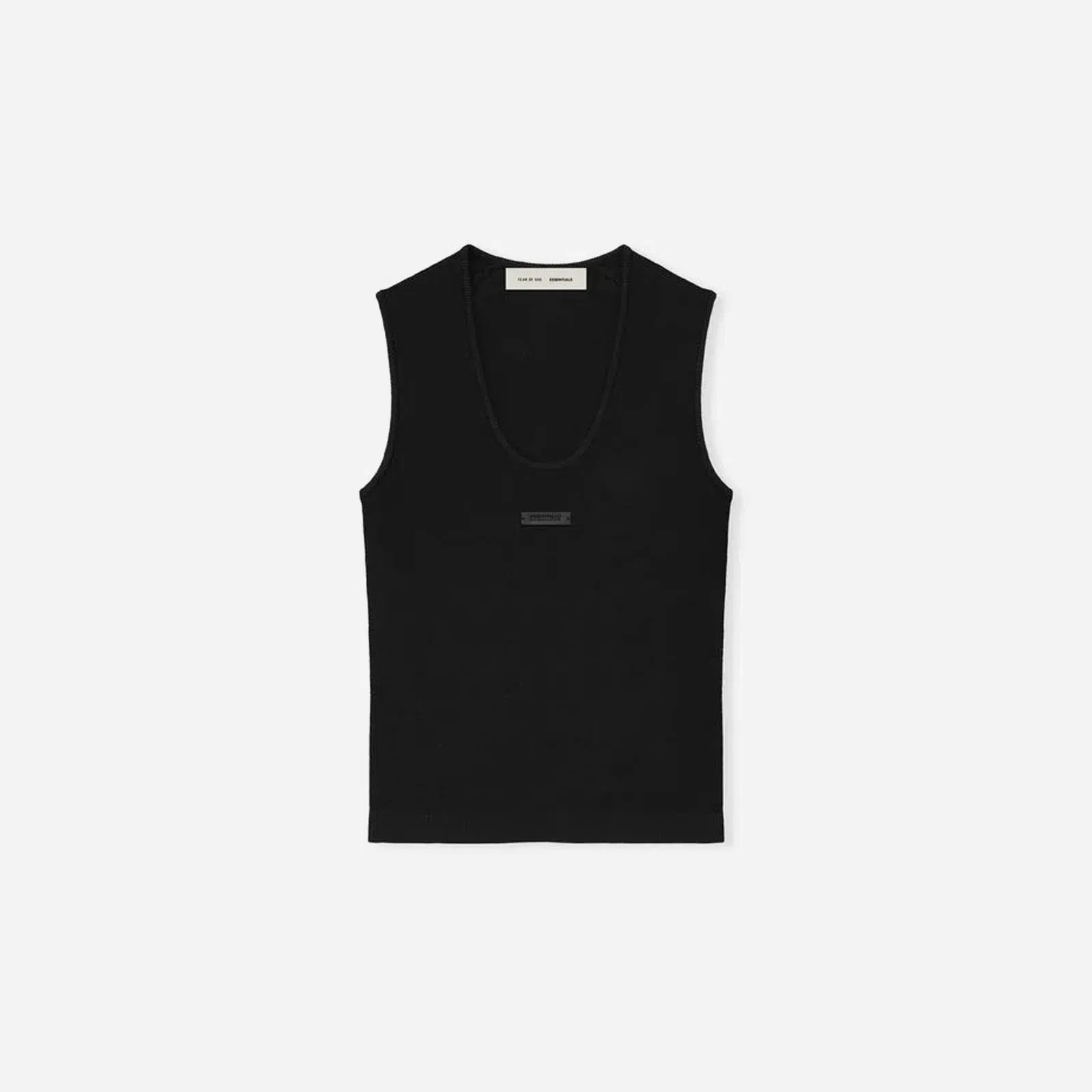 Fear Of God Essentials Rib Tank Vintage Black WMNS