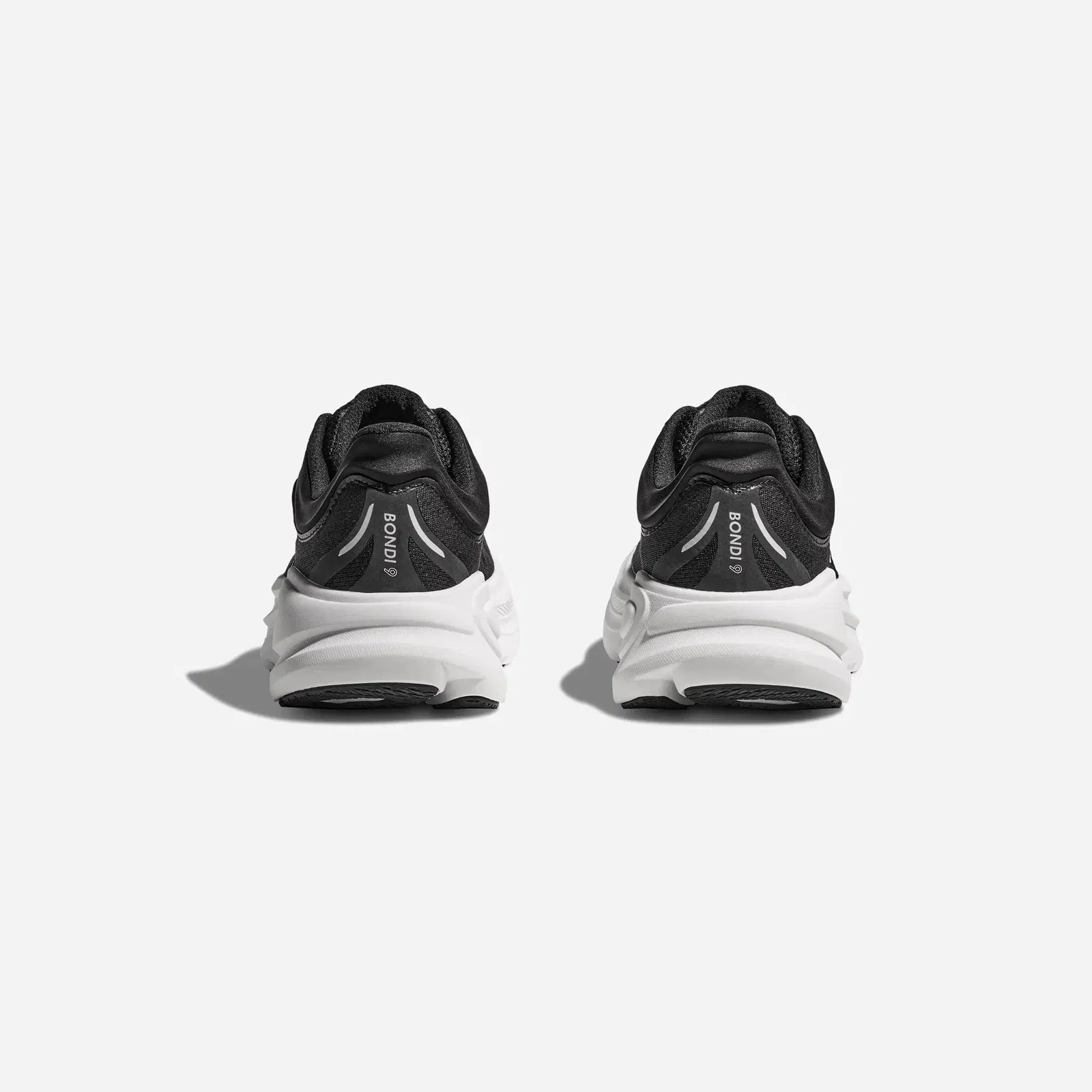 Hoka Bondi 9 Black White Regular WMNS