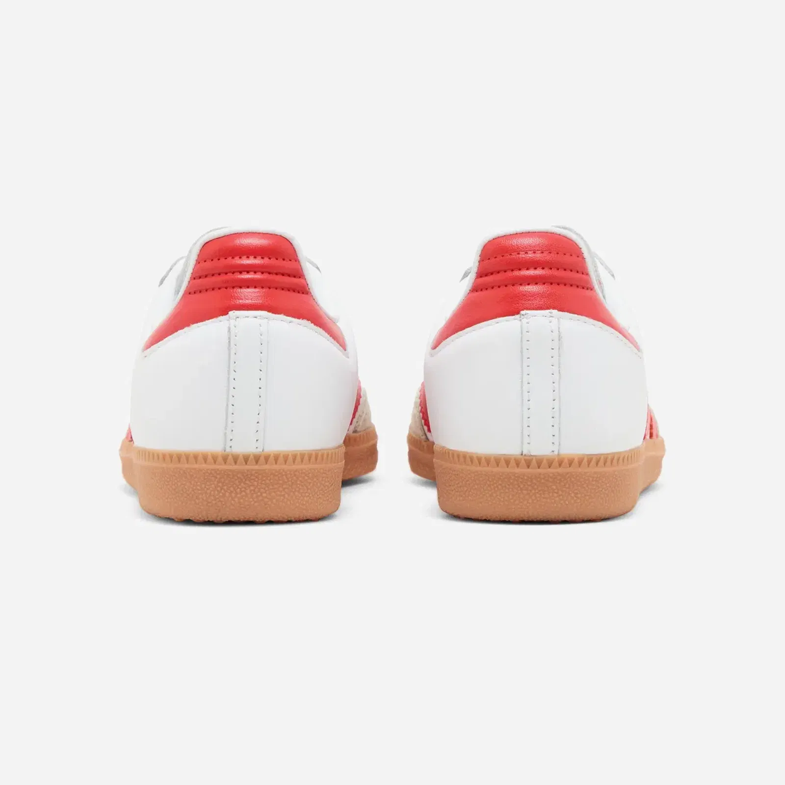 Adidas Samba OG White Solar Red Gum