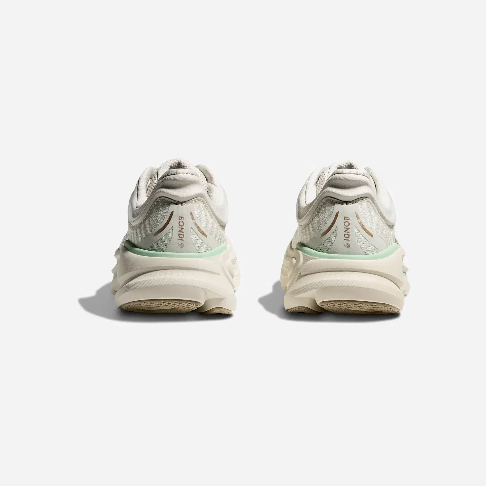 Hoka Bondi 9 Truffle Salt Sea Glass Regular WMNS