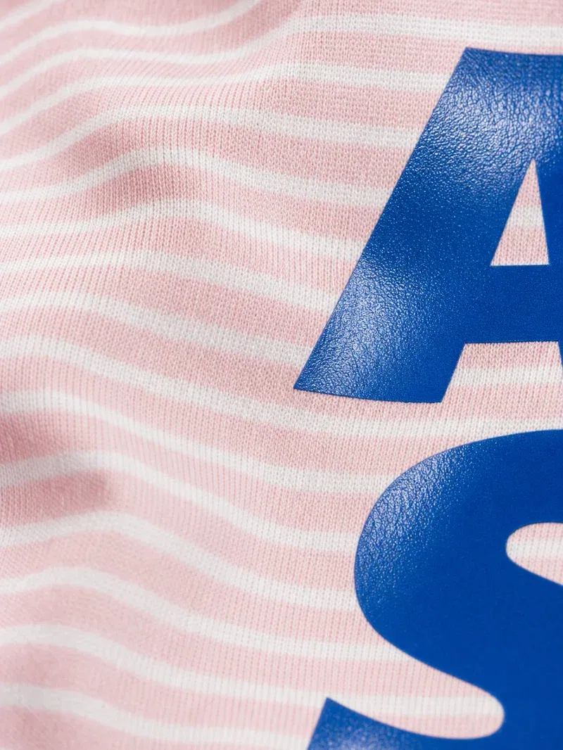 Forfksake Absolut 00 Boxy Fit Pink Striped Shirt