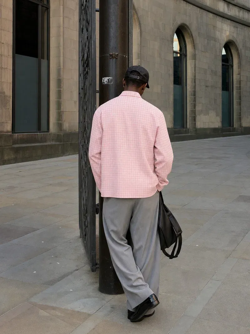 OFF SUPPLY EVERYDAY SHIRT IN PINK