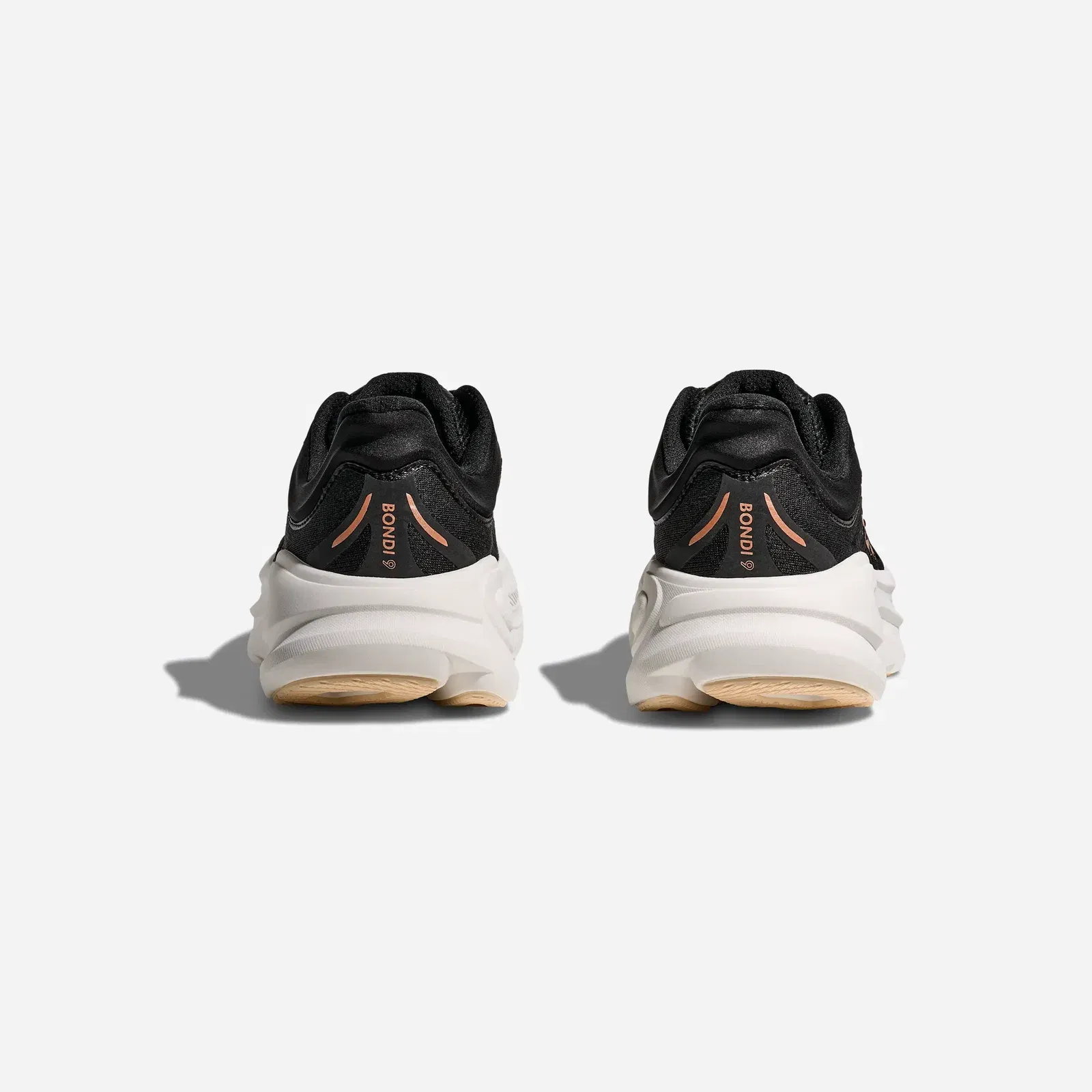 Hoka Bondi 9 Black Rose Gold Regular WMNS