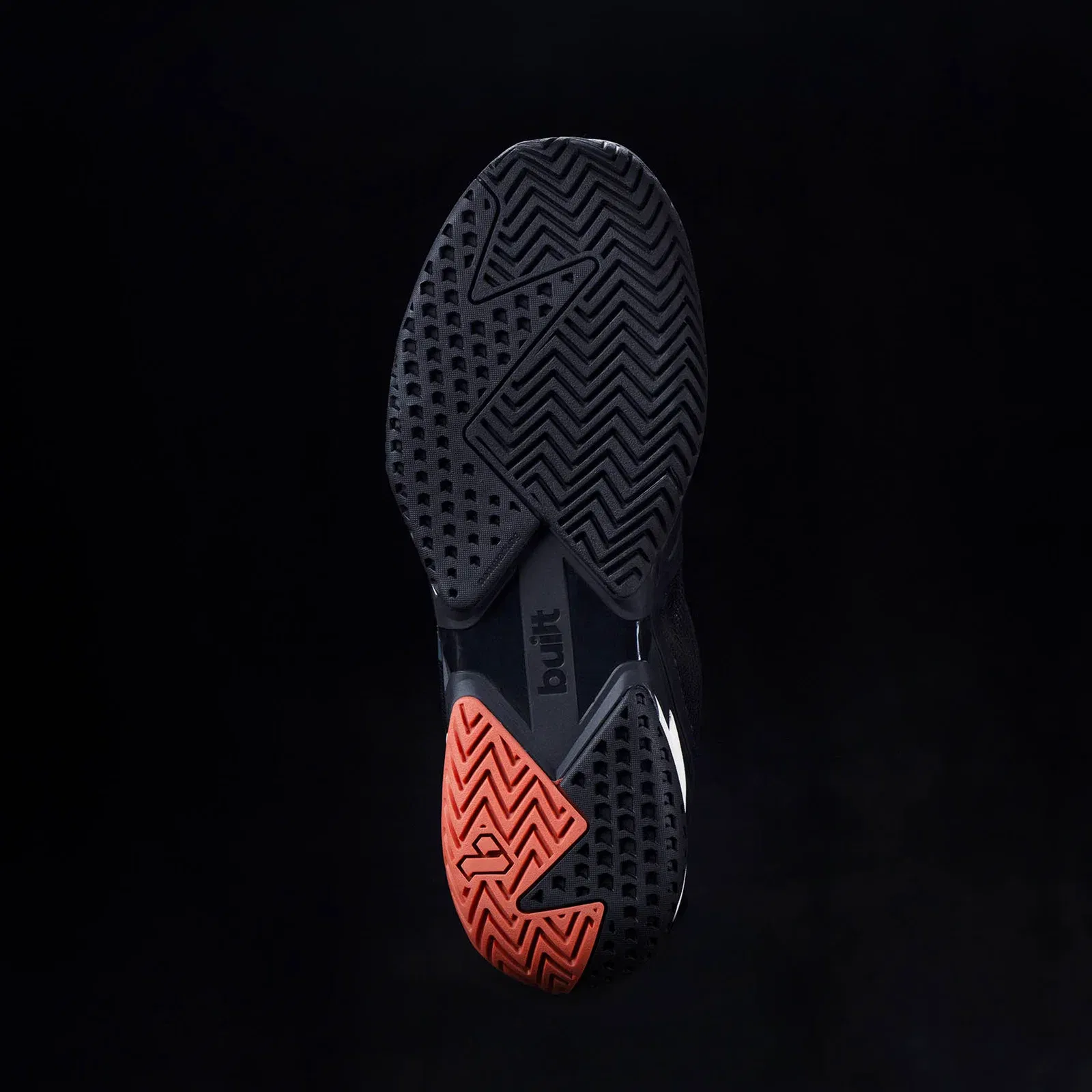 Built Court Shoe V1 Black/Red