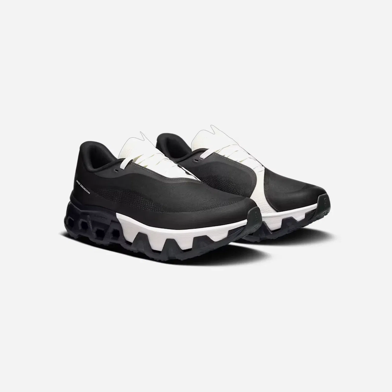 On Running Cloudmonster Hyper Post Archive Faction Black Womens