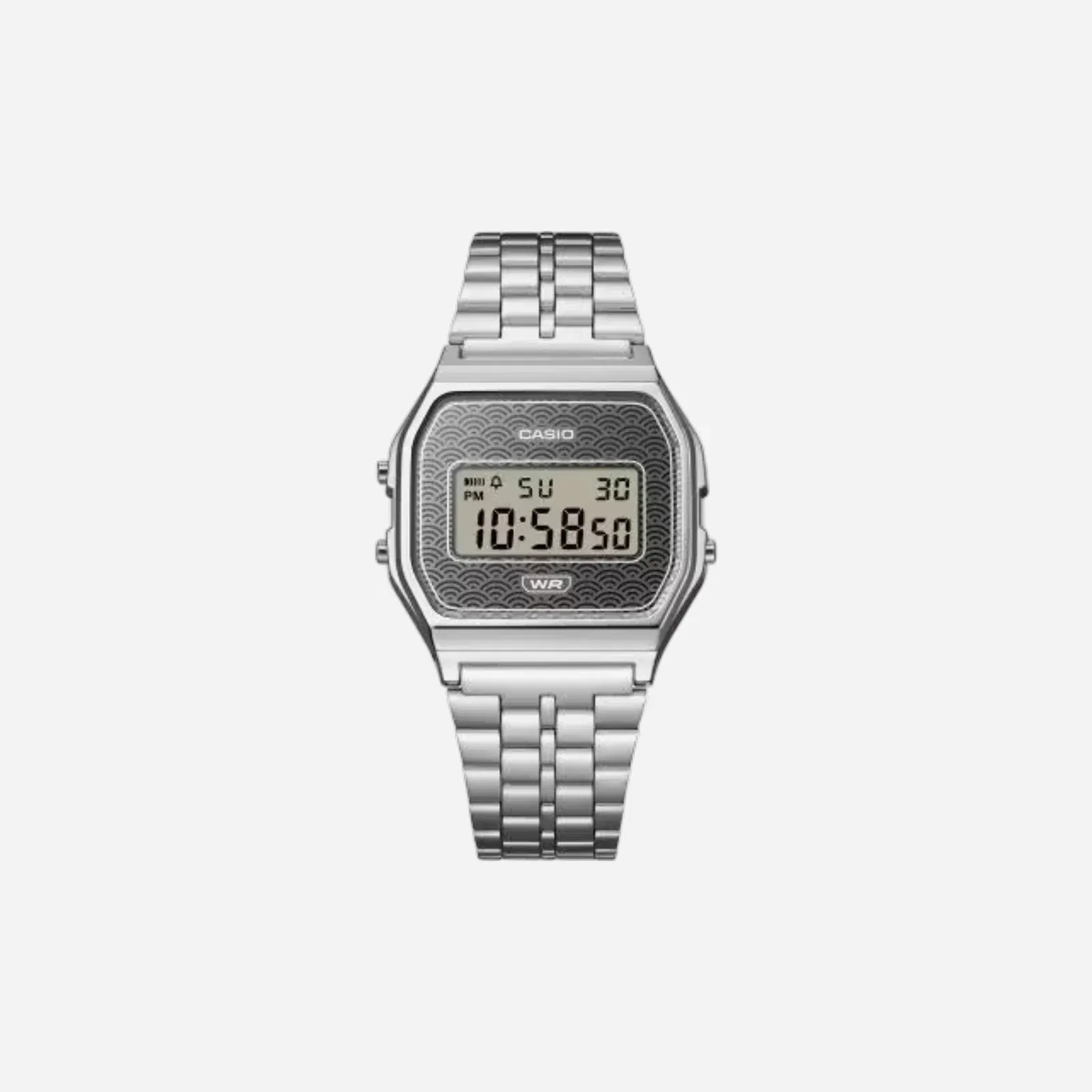 Casio Vintage A159WEVJ-7 Grey Dial Digital Stainless Steel Watch D433