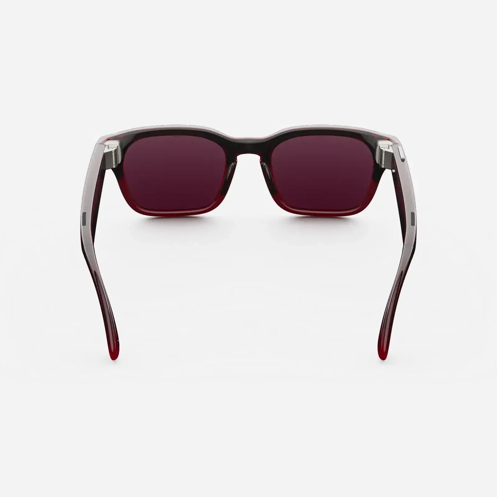 Meta AI Glasses Adventurer Merlot Clear to Ruby Transitions Lens