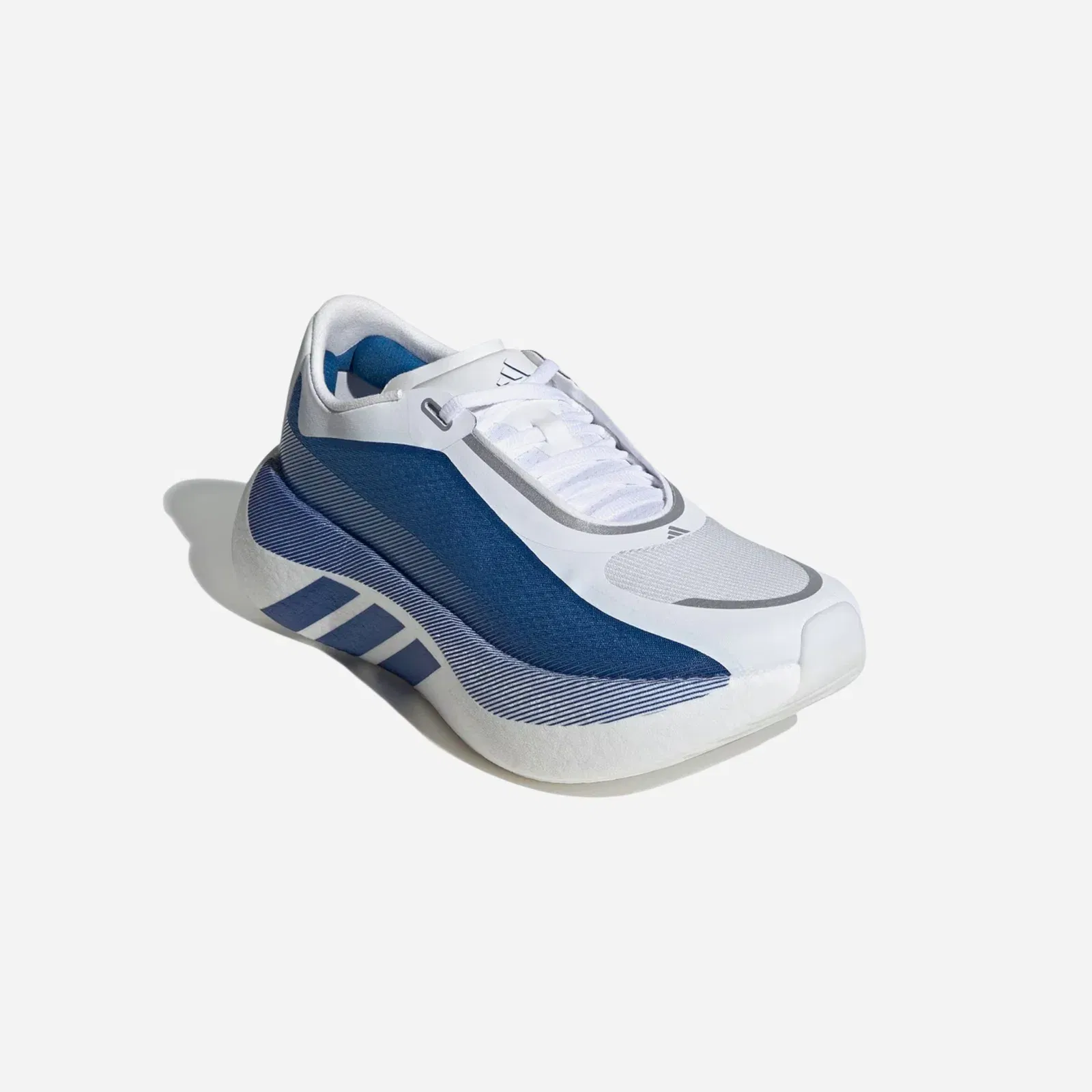 Adidas Hyperboost Edge Running Shoes Cloud White / Eqt Blue / Zero Metalic WMNS