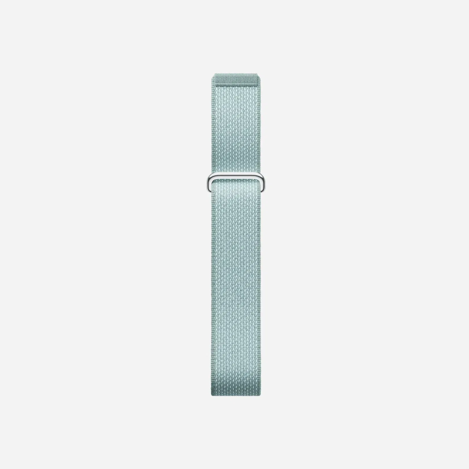 Google Fitbit Air Performance Loop Band Fog / Polished Silver Stainless Steel Clasp