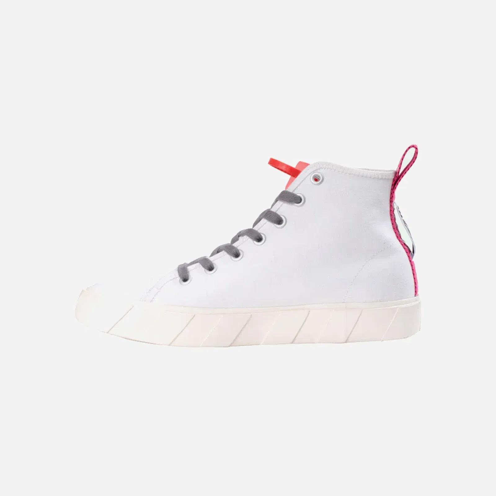 Off-White Mid Top White