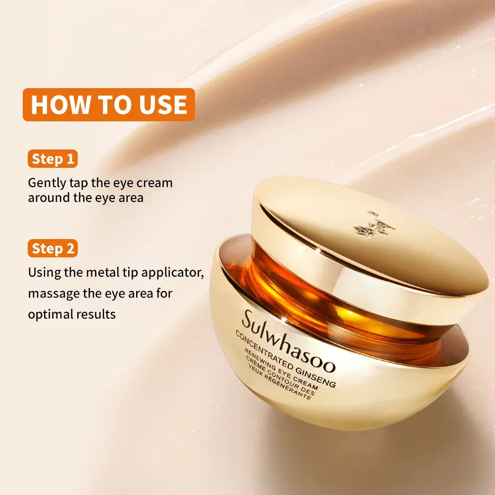 Sulwhasoo Concentrated Ginseng Renewing Eye Cream (20ml) - Sulwhasoo