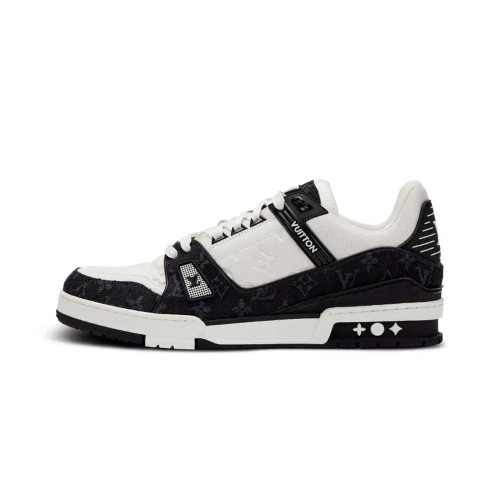 Louis Vuitton Lv Trainer Black White