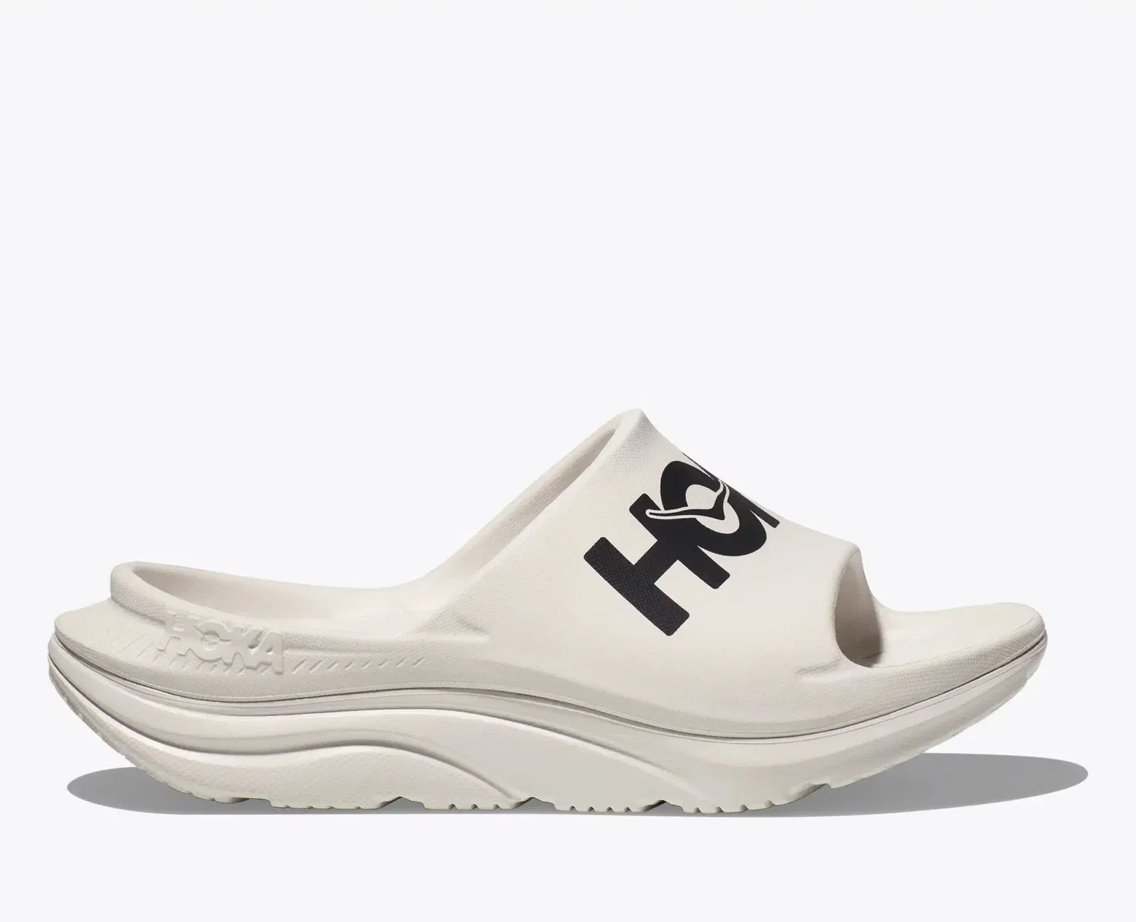 HOKA Ora Athletic Slide White Black