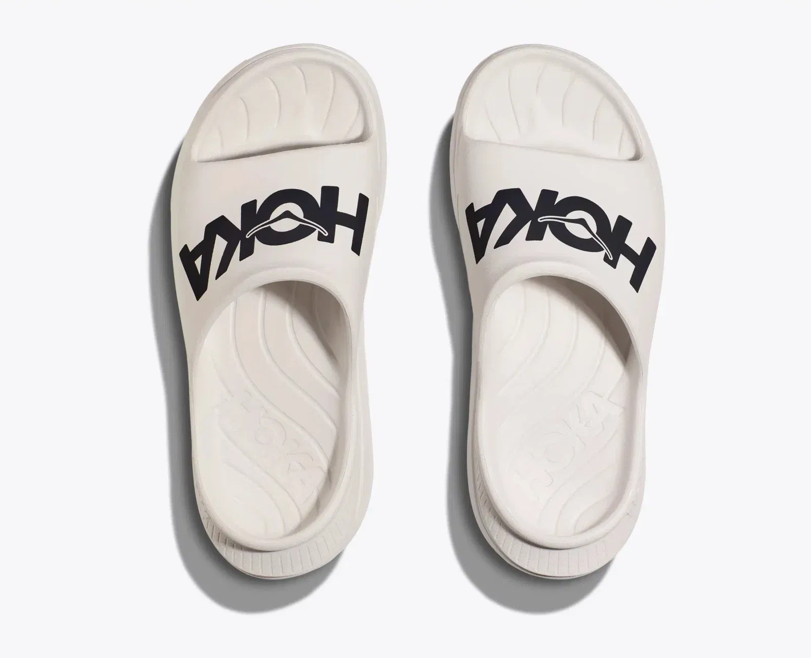 HOKA Ora Athletic Slide White Black
