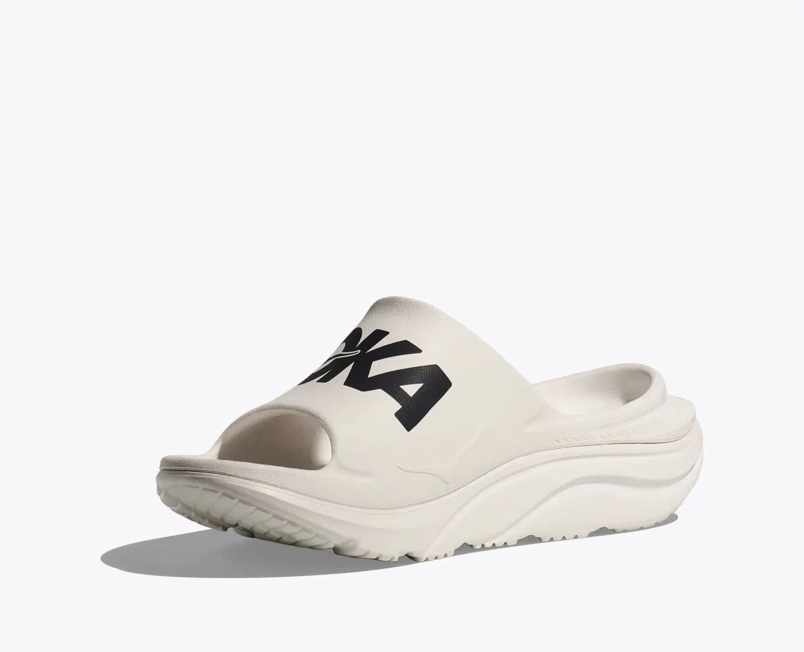 HOKA Ora Athletic Slide White Black