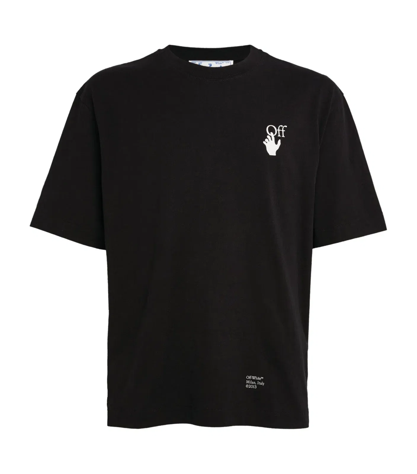 Off-White Carvang Painting Oversized Black T-Shirt