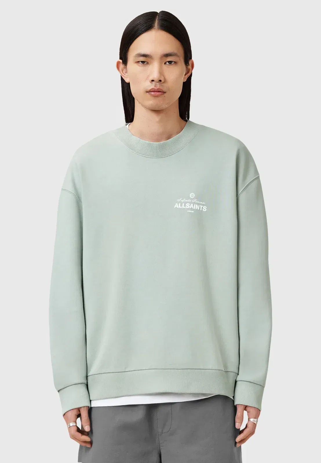 SOLEIL CREW Sweatshirt Slate Green