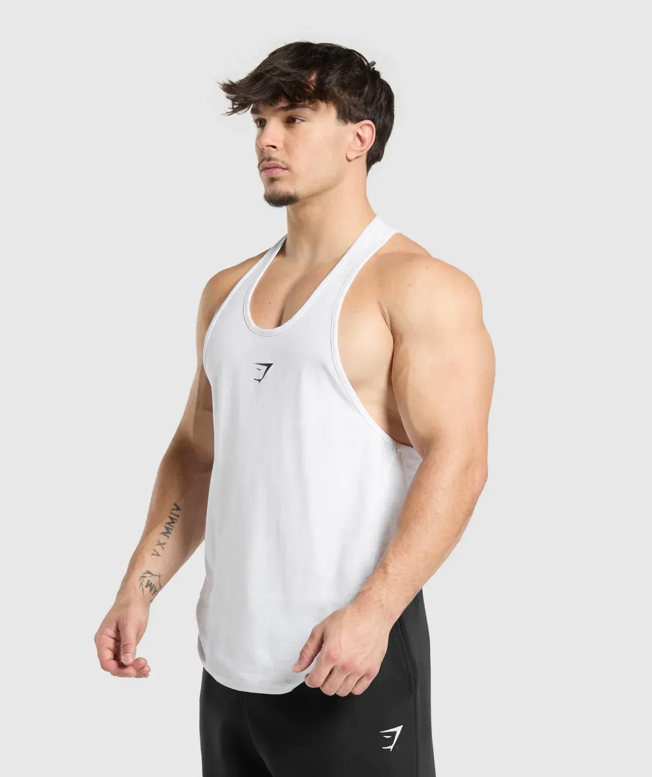 Gymshark Critical Stringer White