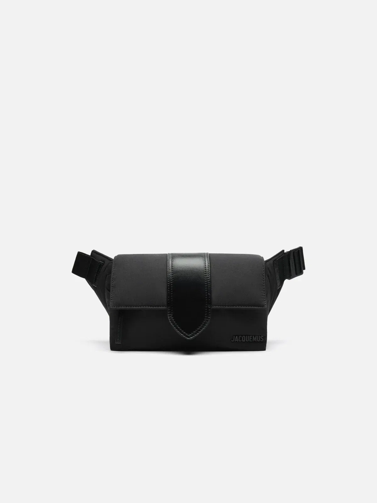 Jacquemus The Bambino Bum Bag Flap Bum Bag Black